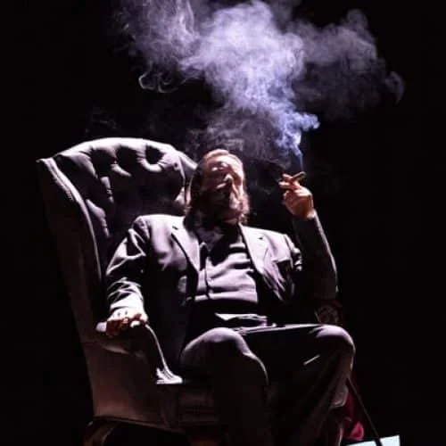 GIUSEPPE BATTISTON in WINSTON vs CHURCHILL di Carlo G. Gabardini e con Maria Roveran regia PAOLA ROTA