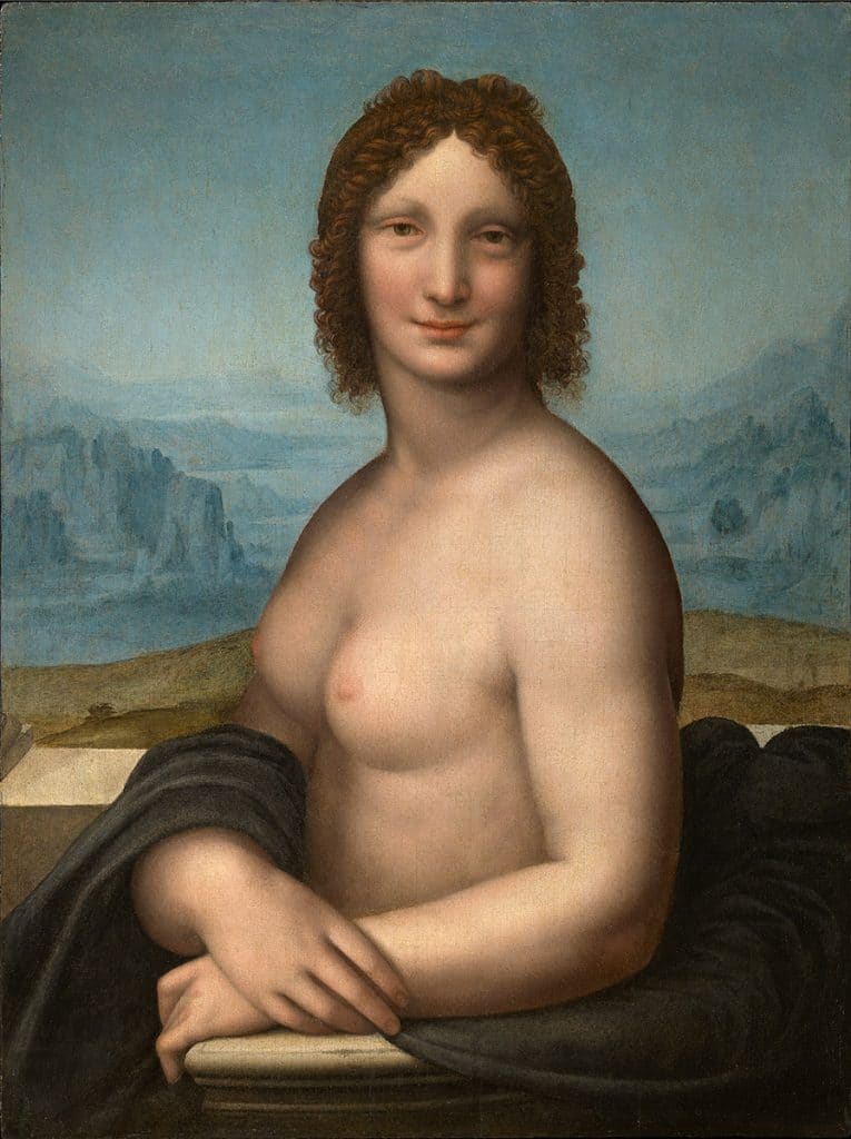 La Gioconda Nuda in mostra a Vinci