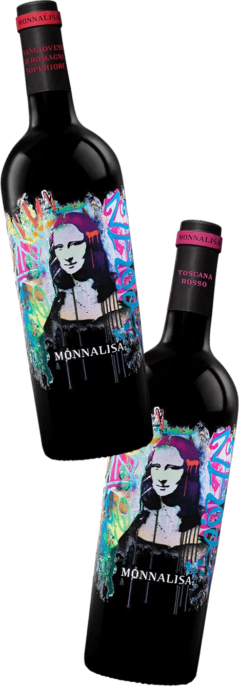 Bottiglie della collezione Monnalisa
